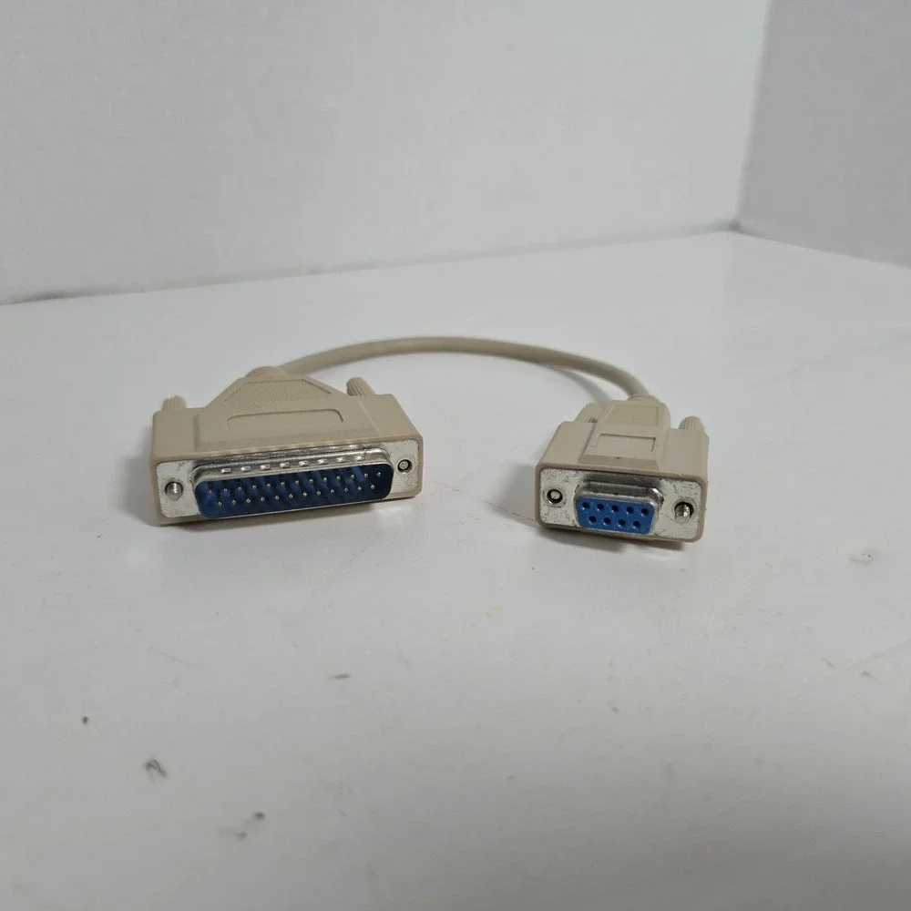 Lot/15 Vintage Parallel Printer Cables Variety + Adapters Computer Power Cords